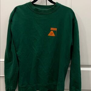 Poler Forest Green Crewneck Sweater